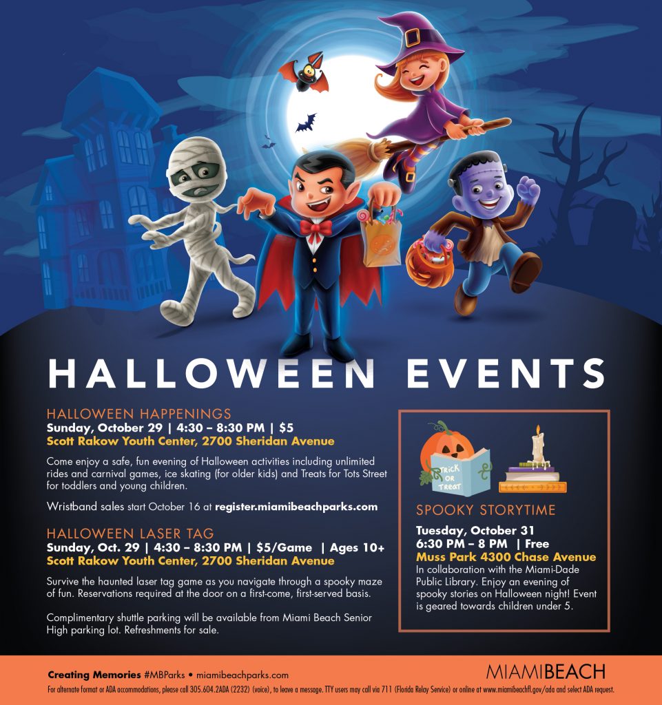 Halloween Happenings City of Miami Beach