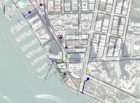 stormwater pump station map