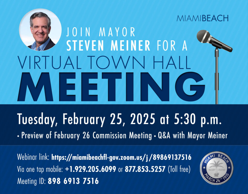 Mayor Meiner Town Hall Feb 2025